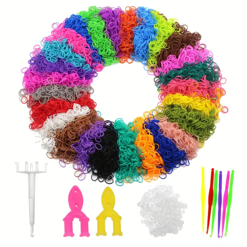 26 color Rubber Band Loom Kit Perfect Diy Gift For Who Love - Temu