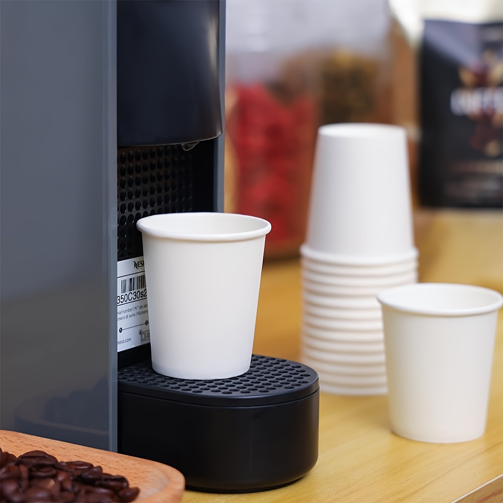 7 oz. White Paper Cups, Small Disposable Bathroom, Espresso, Mouthwash Cups, Size: 100pc Cup