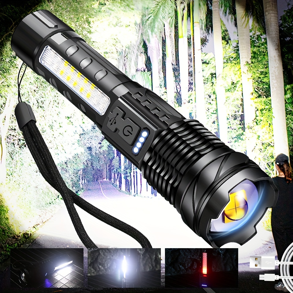 Dsen Angelhandschuhe LED Ultra Bright Taschenlampe Handschuhe,USB