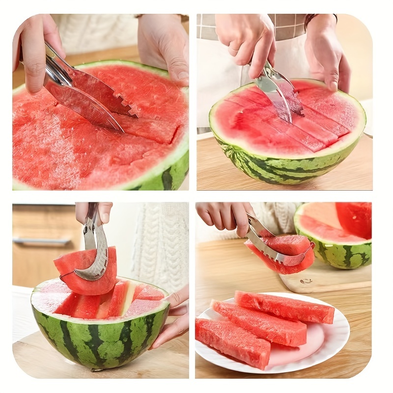 Watermelon Slicer Cutter Stainless Steel Large Size - Temu