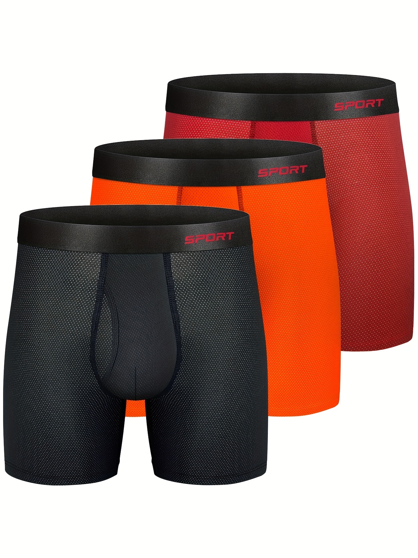 Spyder, Underwear & Socks, Spyder Performance Mesh Mens Boxer Briefs  Sports Underwear 3 Pack For Men
