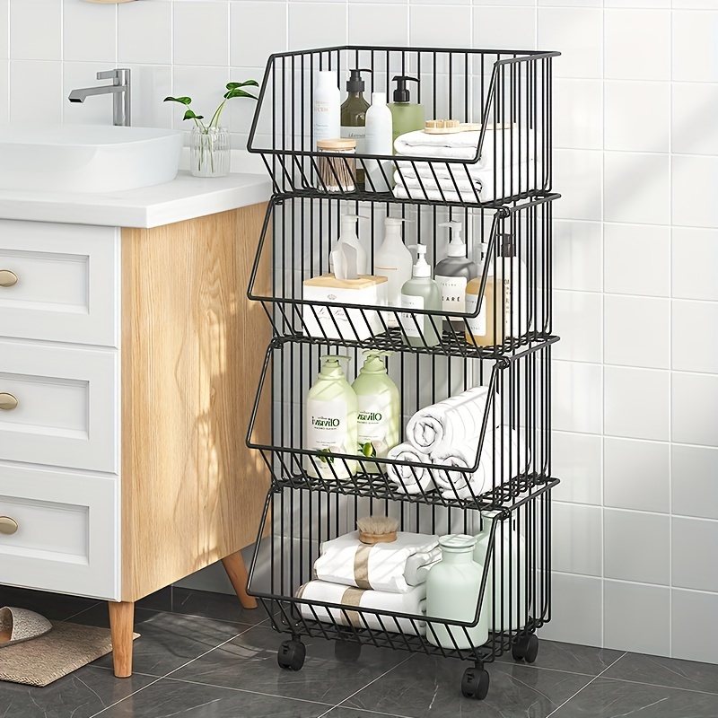 Kitchen Cabinet Corner Baskets Multi-function Storage Rack Corner