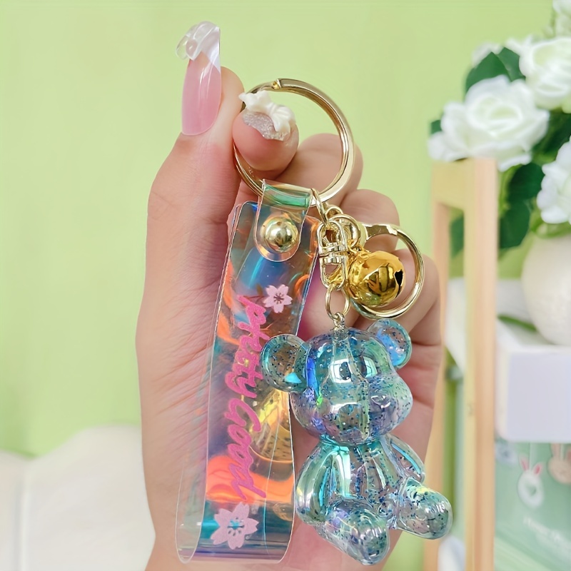Stitch Bracelet Wristlet Keychain Cute Silicone Doll - Temu