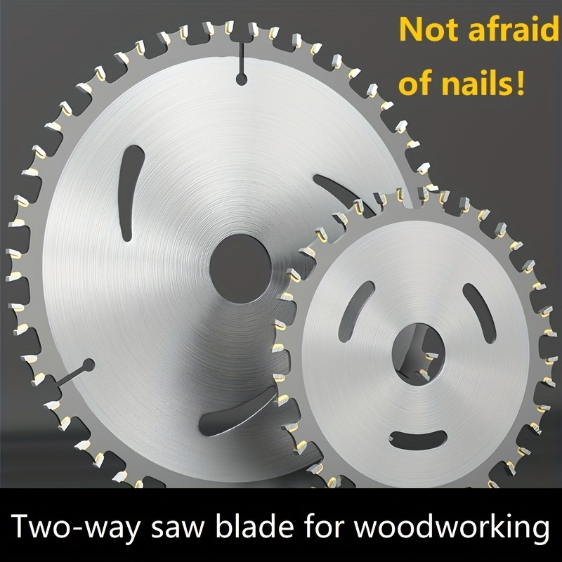 

1pc Woodworking Double Side Saw Blade 4/5/7 Inch Ultra-thin Carbide Circular Saw Blade For Woodworking