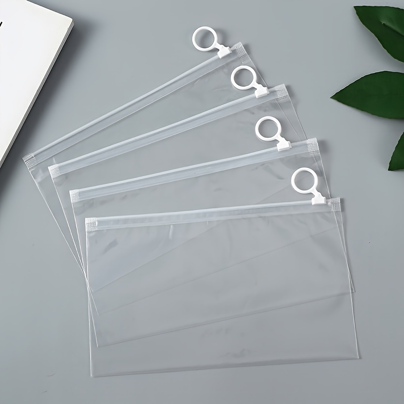 50/100pcs, Pvc Jewelry Bags Clear Plastic, Anti Tarnish Small