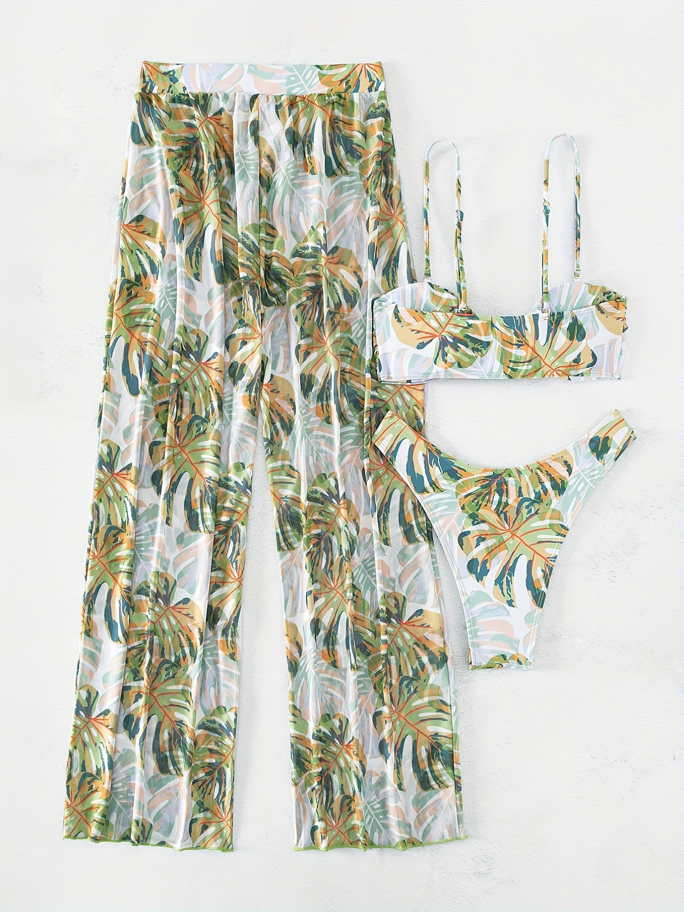 Palm leaf discount print pajama set