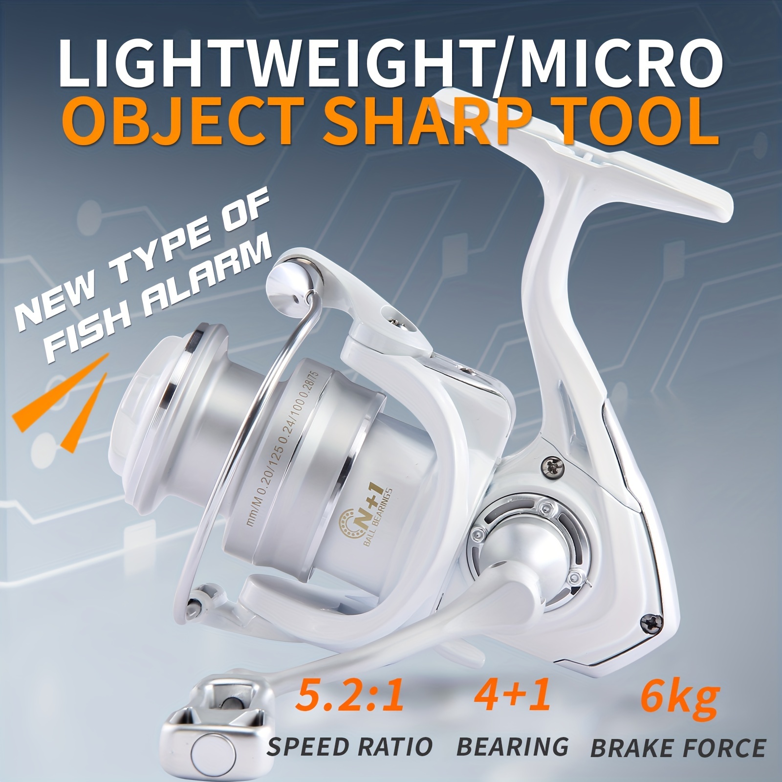 Haut Ton Spinning Reel Perfect Crappie Trout Fresh Saltwater - Temu France