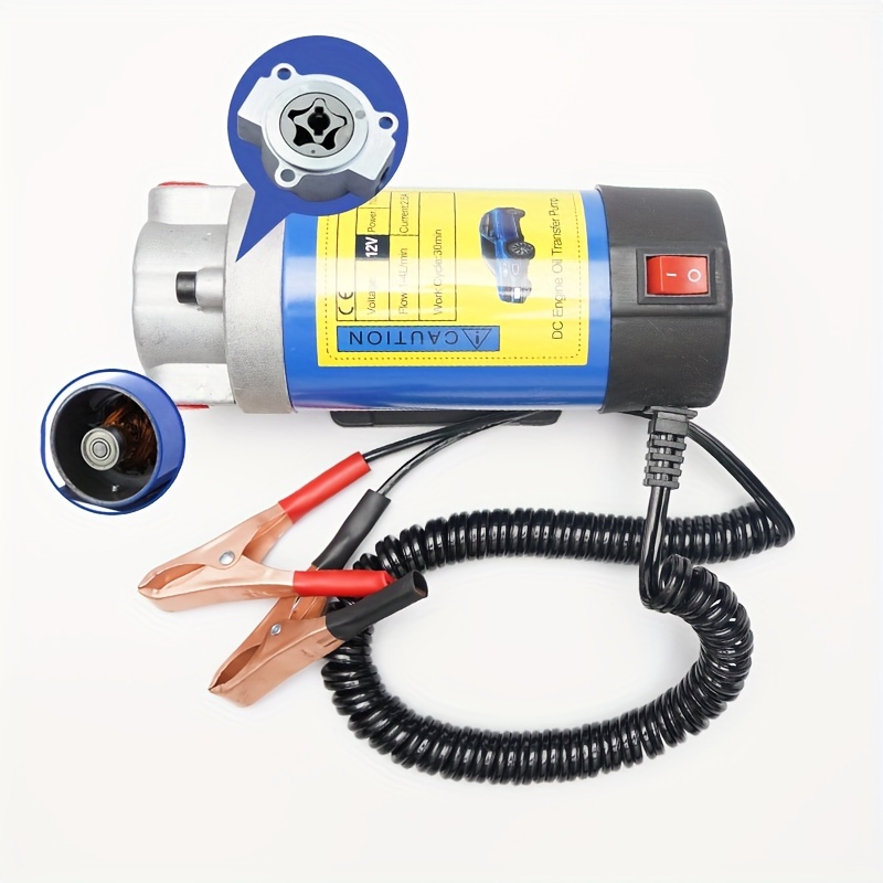 Portable 12v Oil Extractor Pump Easily Transfer Oil/crude - Temu