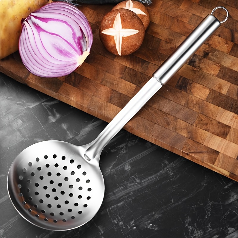 Stainless Steel Kitchen Utensils Cooking Trowel Set, Kitchen Tool Set, Leak  Spatula, Frying Shovel, Colander, Spoon, Kitchen Utensils - Temu