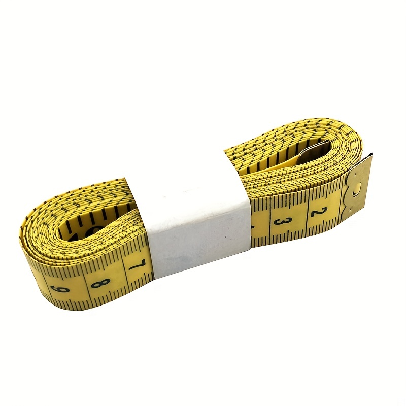 Sewing Tape Measure Body Ruler Waistline Shoulder Centimeter Meter Yellow -  AliExpress