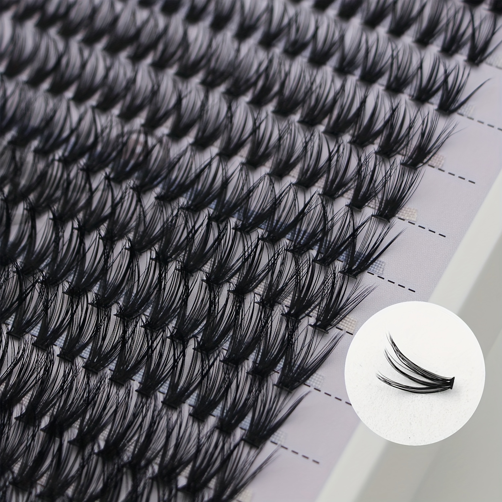 Cluster Lashes, D Curling 40d Diy Individual Lash Extension Kit With