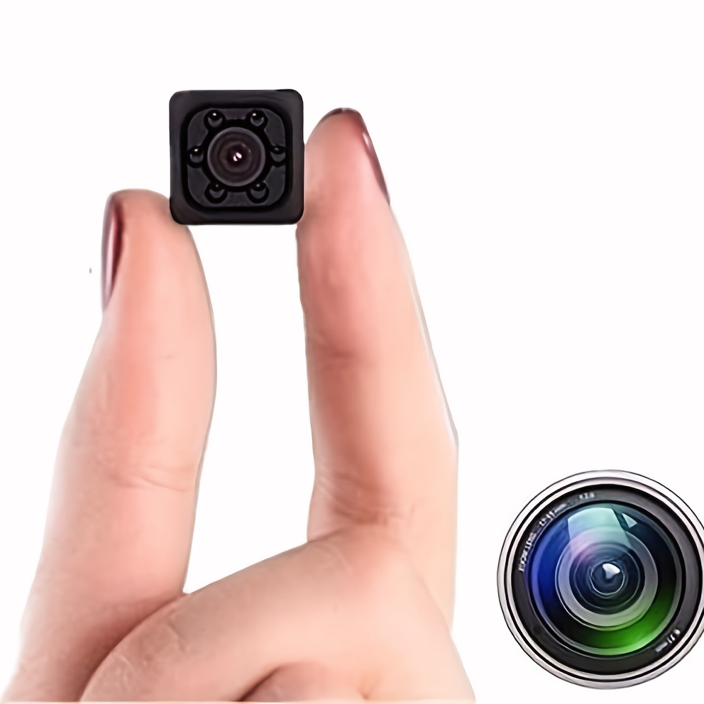 Mini cámara de grabación espía oculta de 32 G con tarjeta micro SD