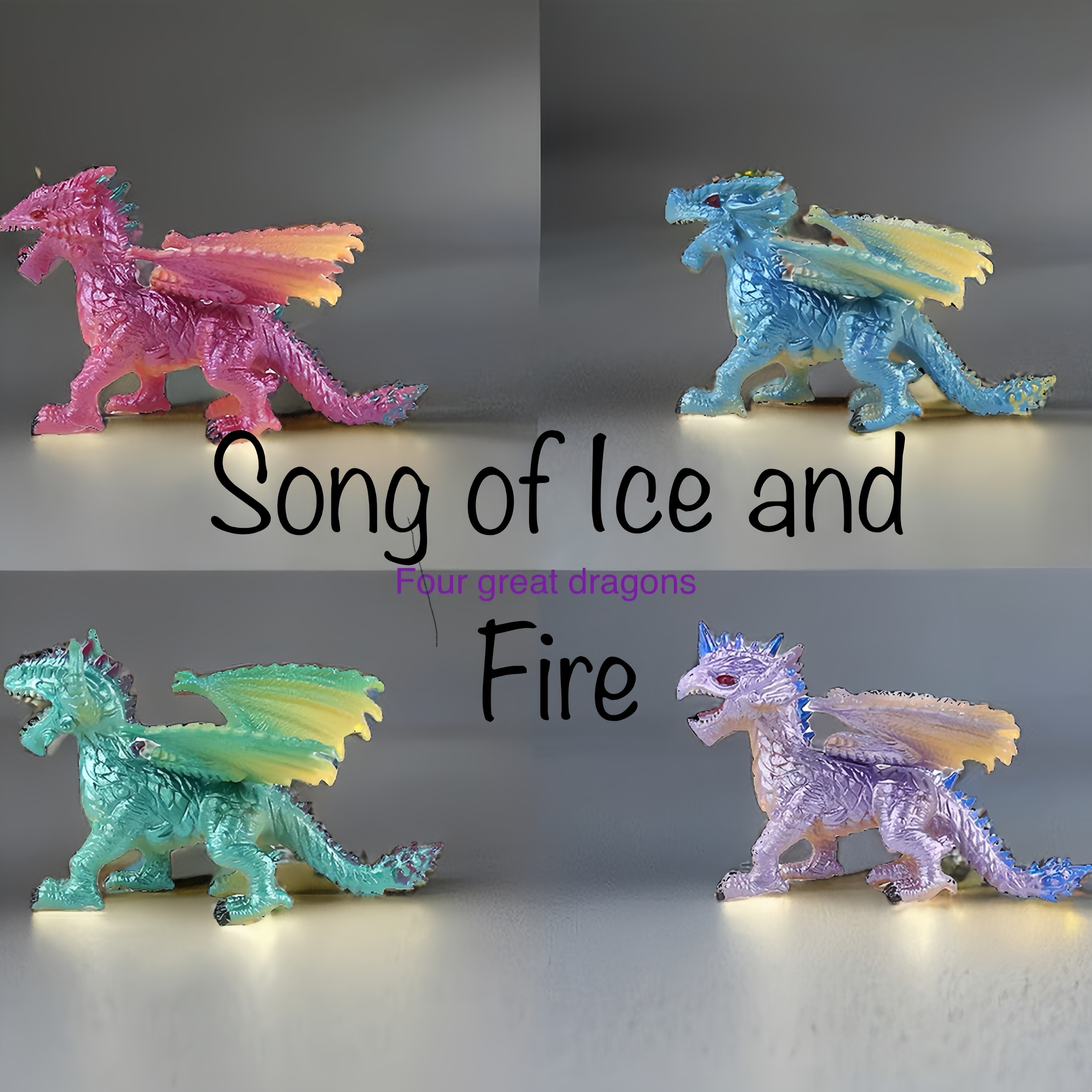 Addcean 3D Printed Dragon, 3D Printed Crystal Dragon Articulated Dragon,  Home Office Desktop Ornament Fish Tank Landscape, Adults Fidget Toys for
