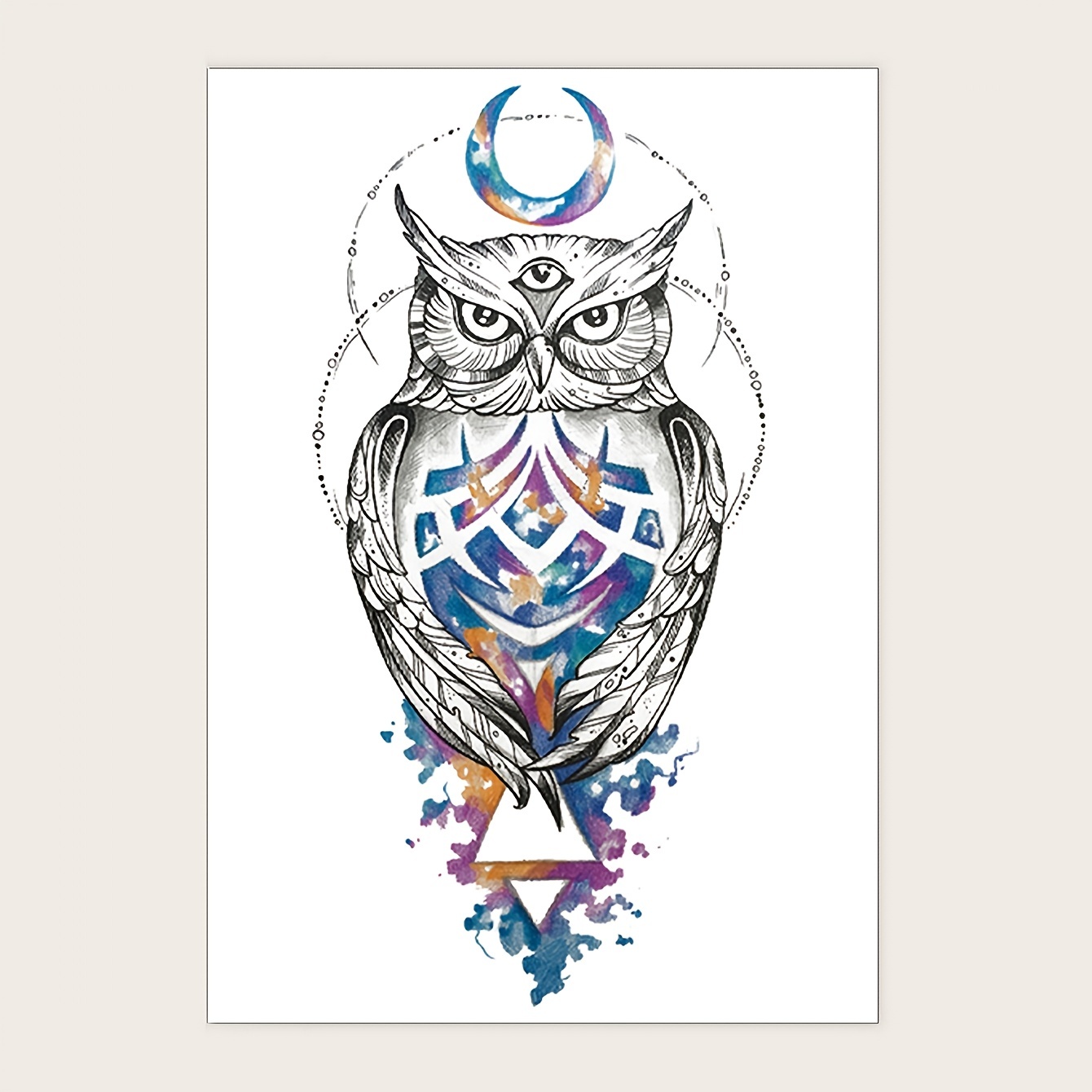 owl totem tattoo