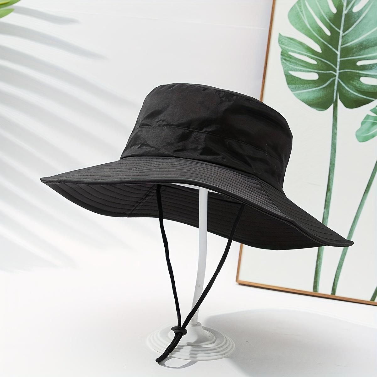 Women's Waterproof Wide Brim Sun Protection Bucket Hat - Temu Canada