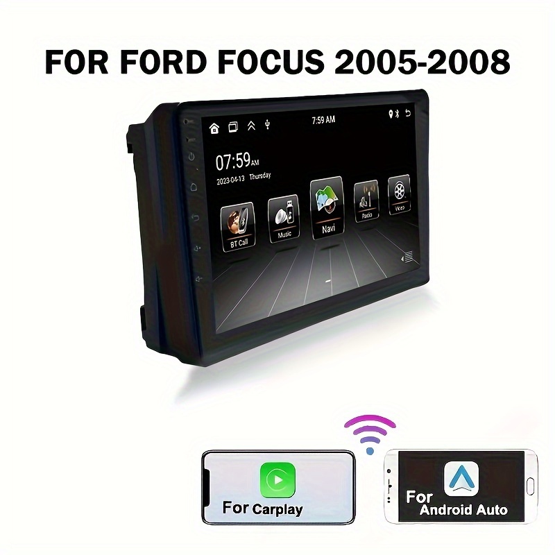 Android 12 Ford Focus 2005 2008 Estéreo Automóvil 9 Pulgadas - Temu