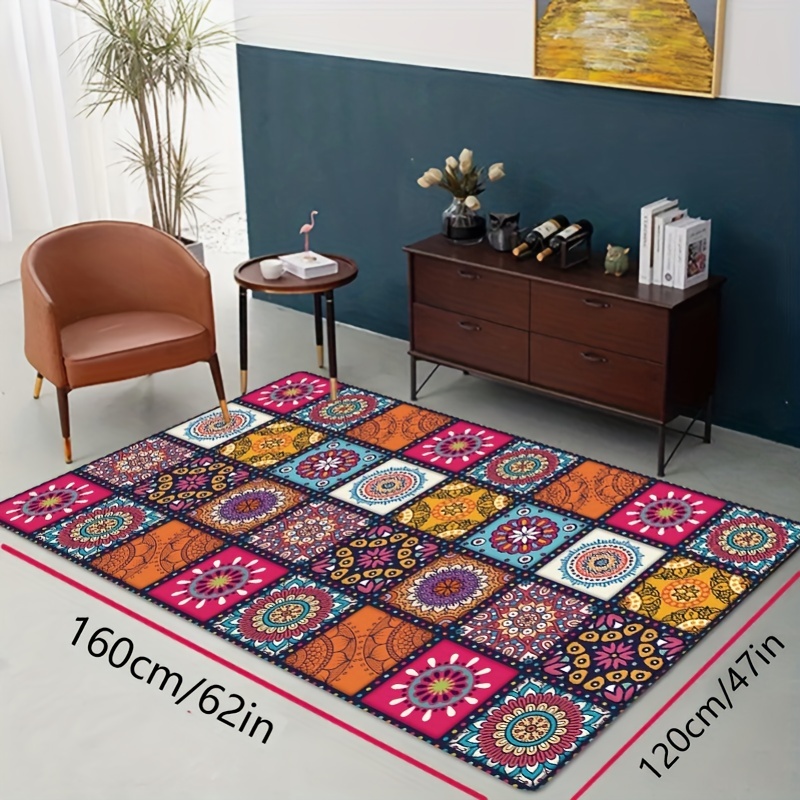 Soft Flannel Area Rugs, Shaggy Floor Carpet For Bedroom, Home