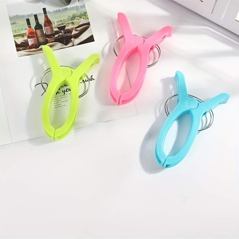 4pcs Quilt Clip Clothespin Balcony Windproof Clip Rabbit Ear Dry