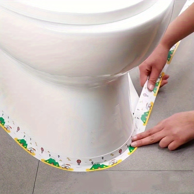 Cinta adhesiva impermeable autoadhesiva PVC acrílico calafatea tira hermosa  costura pegatinas a prueba de moho cinta para murales baño cocina estufa