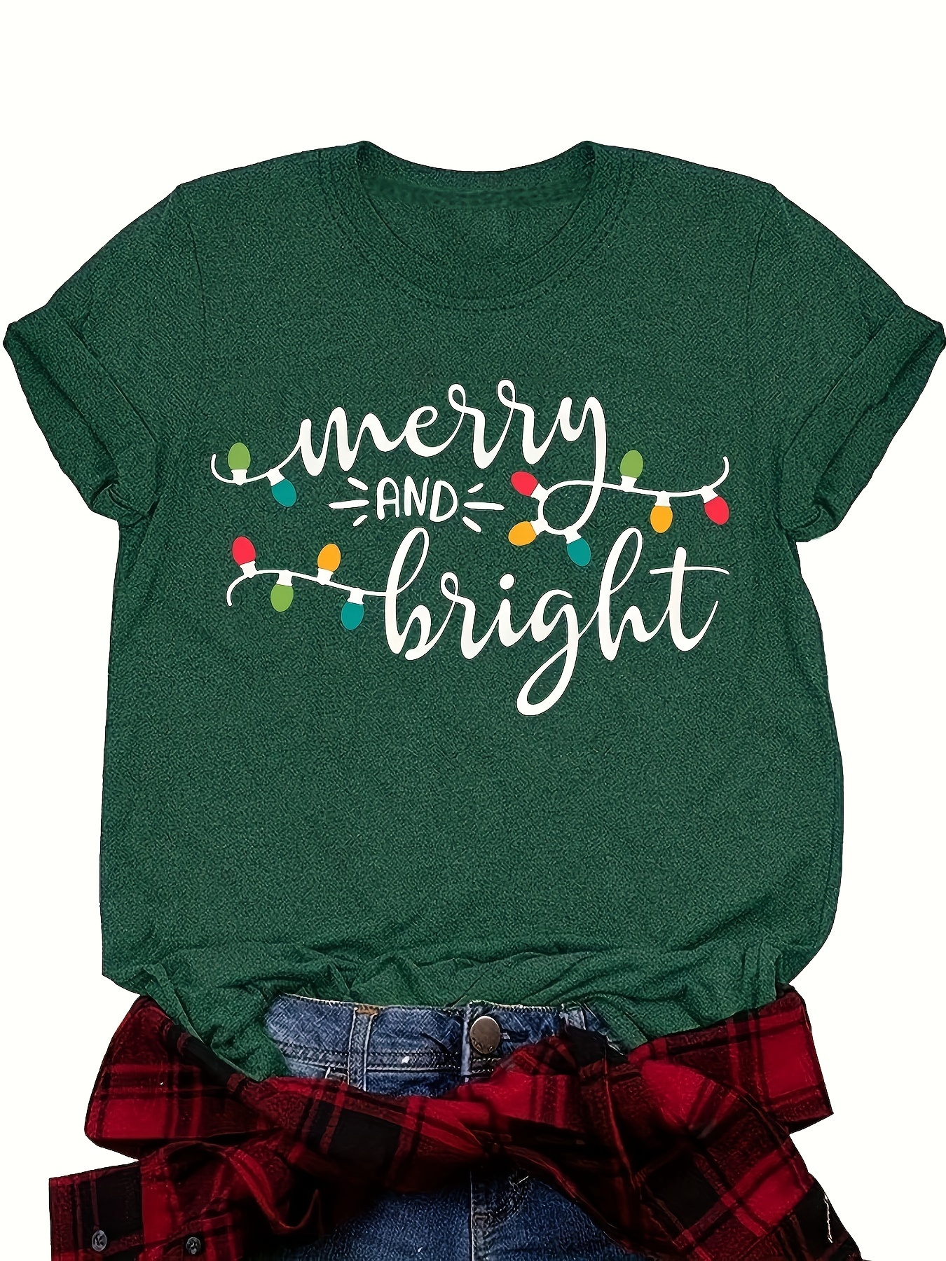 merry and bright shirt