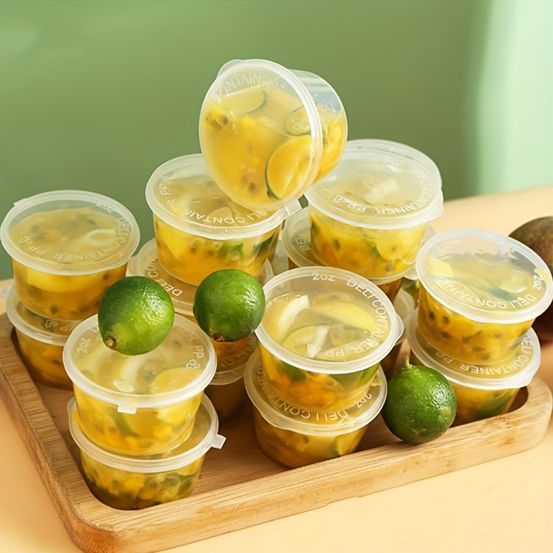 Plastic Deli Container Transparent Plastic Bowl With Lid - Temu