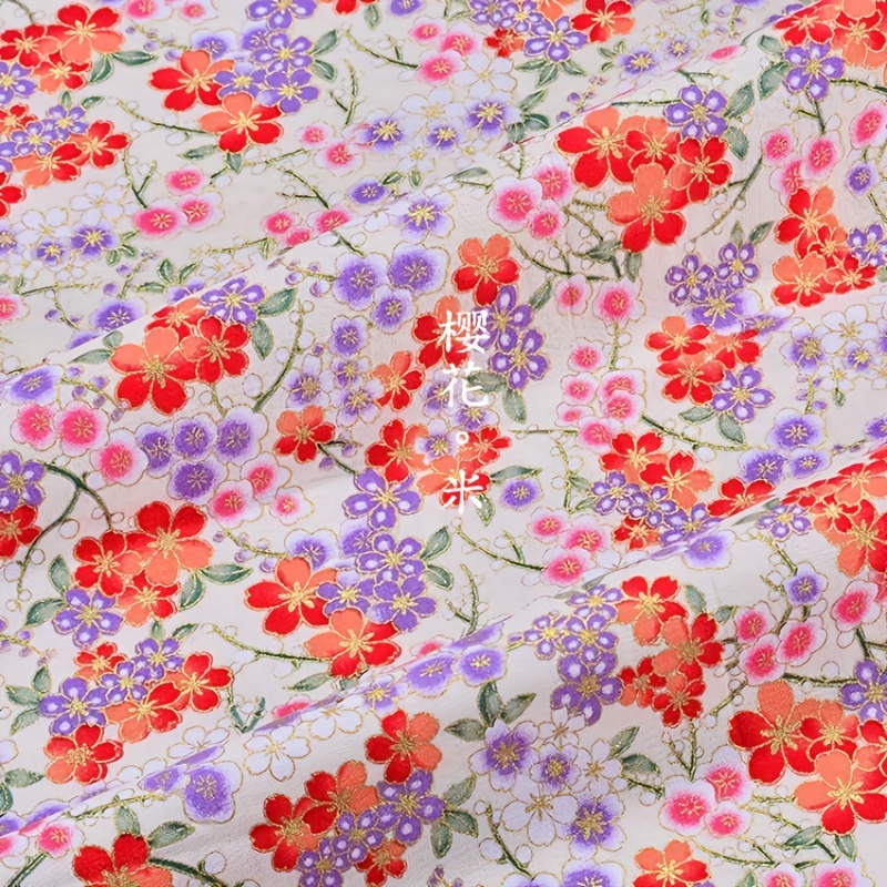 1pc 150 59 37 4in Bronzing Quilting Fabric Cotton Craft DIY Doll Clothes Fabric