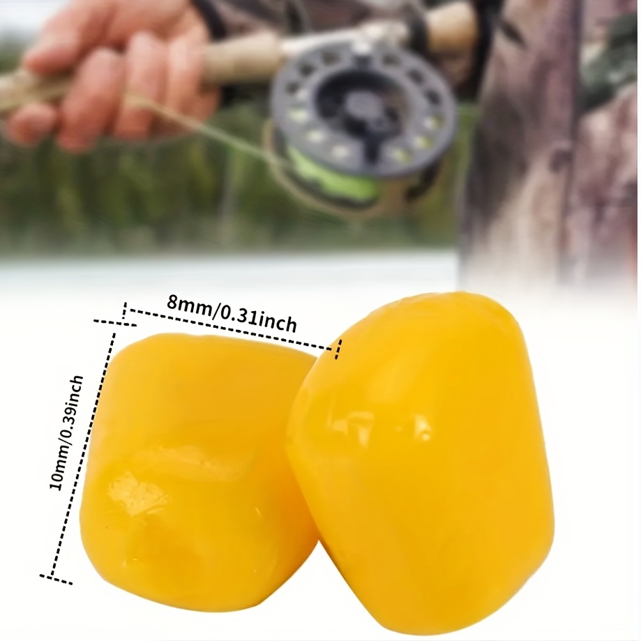 Will 20PCS Carp Fishing Boilies Pop Corn Sweet Smell Yellow Floating Corn  Fake Bait Lure Pop Up Boilies Rig Carp Bait Fishing Tackle (Orange),  Floating Lures -  Canada