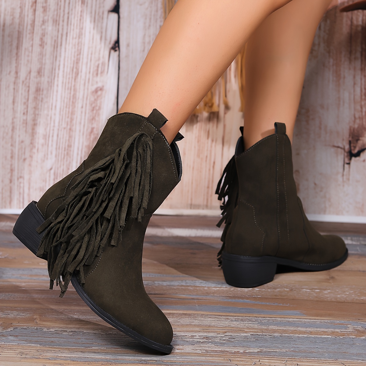 Fringe v 2024 cut booties