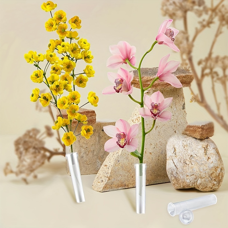 Floral Water Tubes/vials For Flower Arrangements Rose Flower