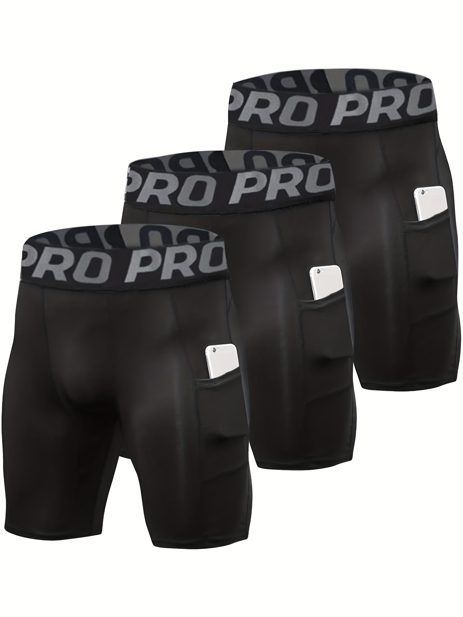 1Pcs Anti-Collision Pants Padded Protective Compression Shorts