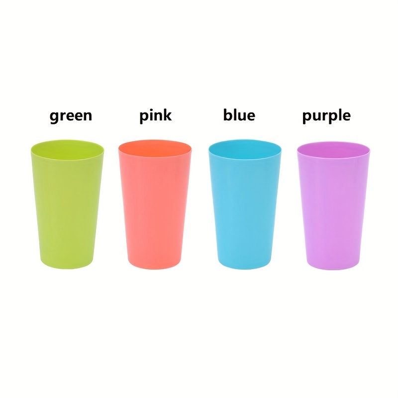 Reusable Colorful Plastic Cups Perfect For Home Outdoor - Temu