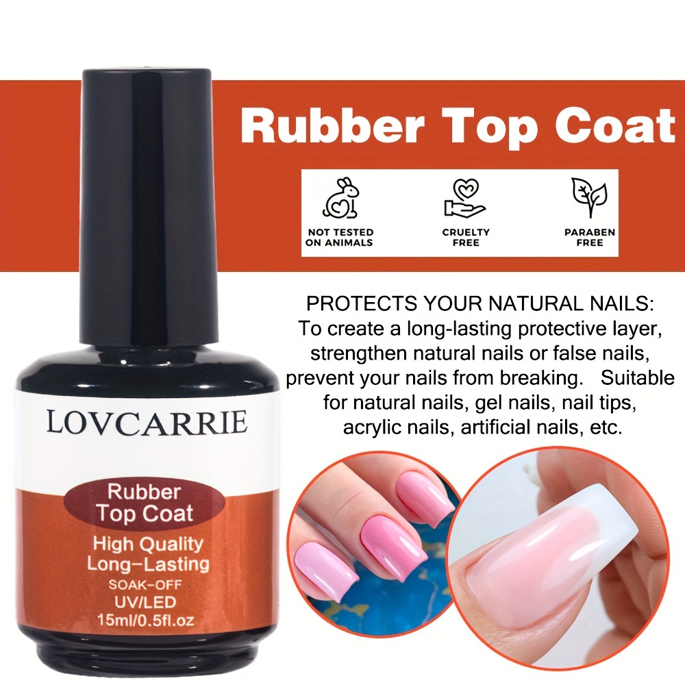 Rubber Base Gel Polish to Strengthen Nails and Make Your Manicure Last