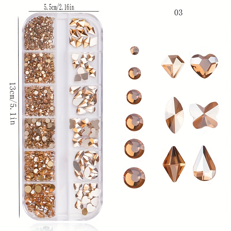 Rhinestones Pearls For Nail Art Glass Crystals,nail Gems Flat Back