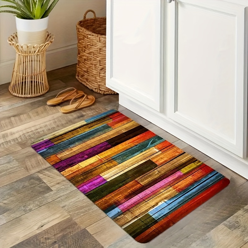 Vintage Geometric Printed Kitchen Rugs - Absorbent, Non-slip, Stain  Resistant, Waterproof, Long Strip Floor Mat - Comfortable Standing Mats For  Living Room, Bedroom, Bathroom, Kitchen, Sink, Laundry, Office - Home Decor  - Temu