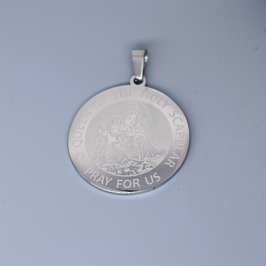 Queen Ofthe Holy Scapular Charm for Necklace Bracelets