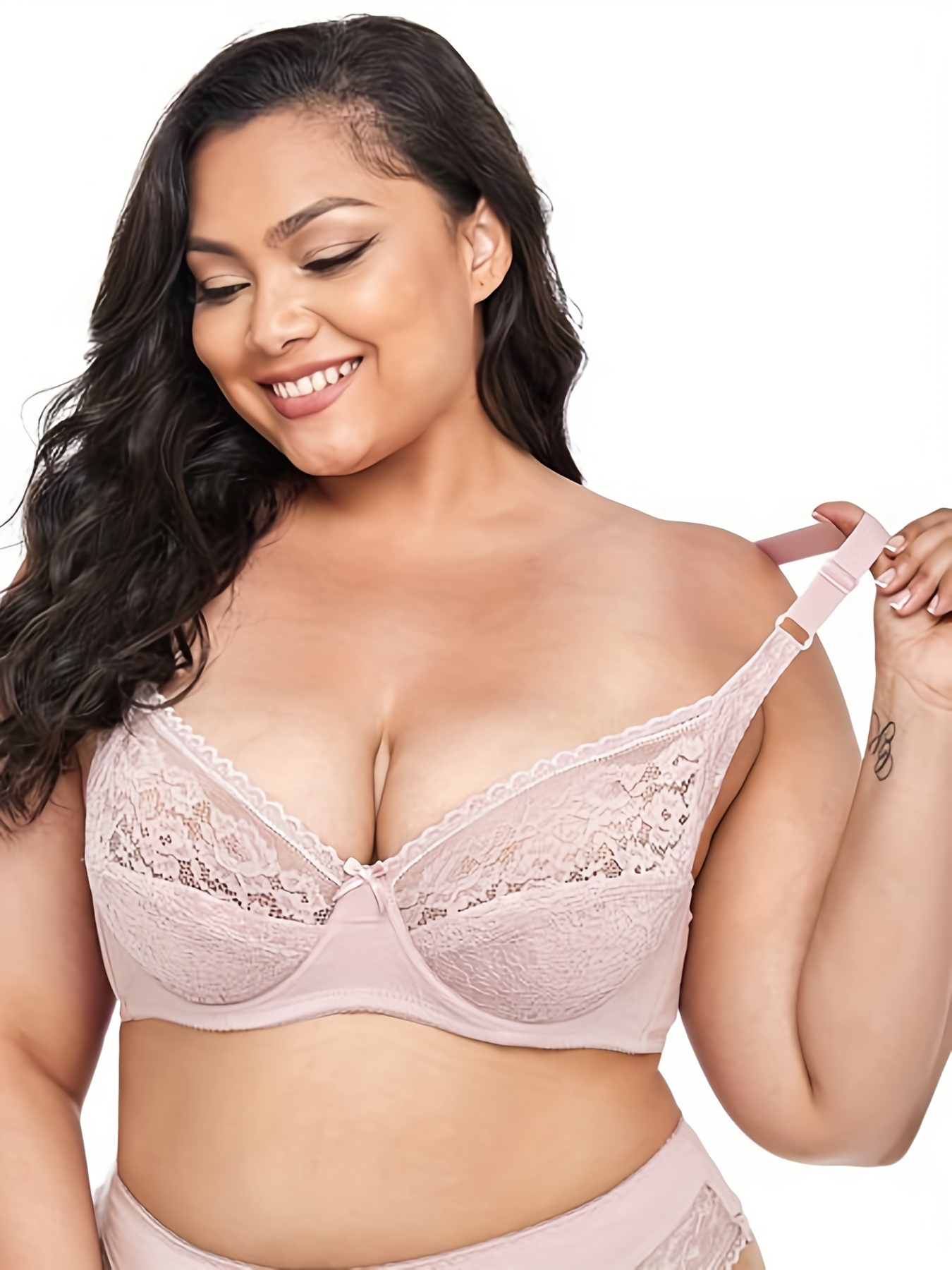 Sexy Lace Bralettes for Women Plus Size Sexy Sheer Solid Color Lingerie  Soft Comfy Casual Bra with Support Womens Sexy Bra Beige at  Women's  Clothing store