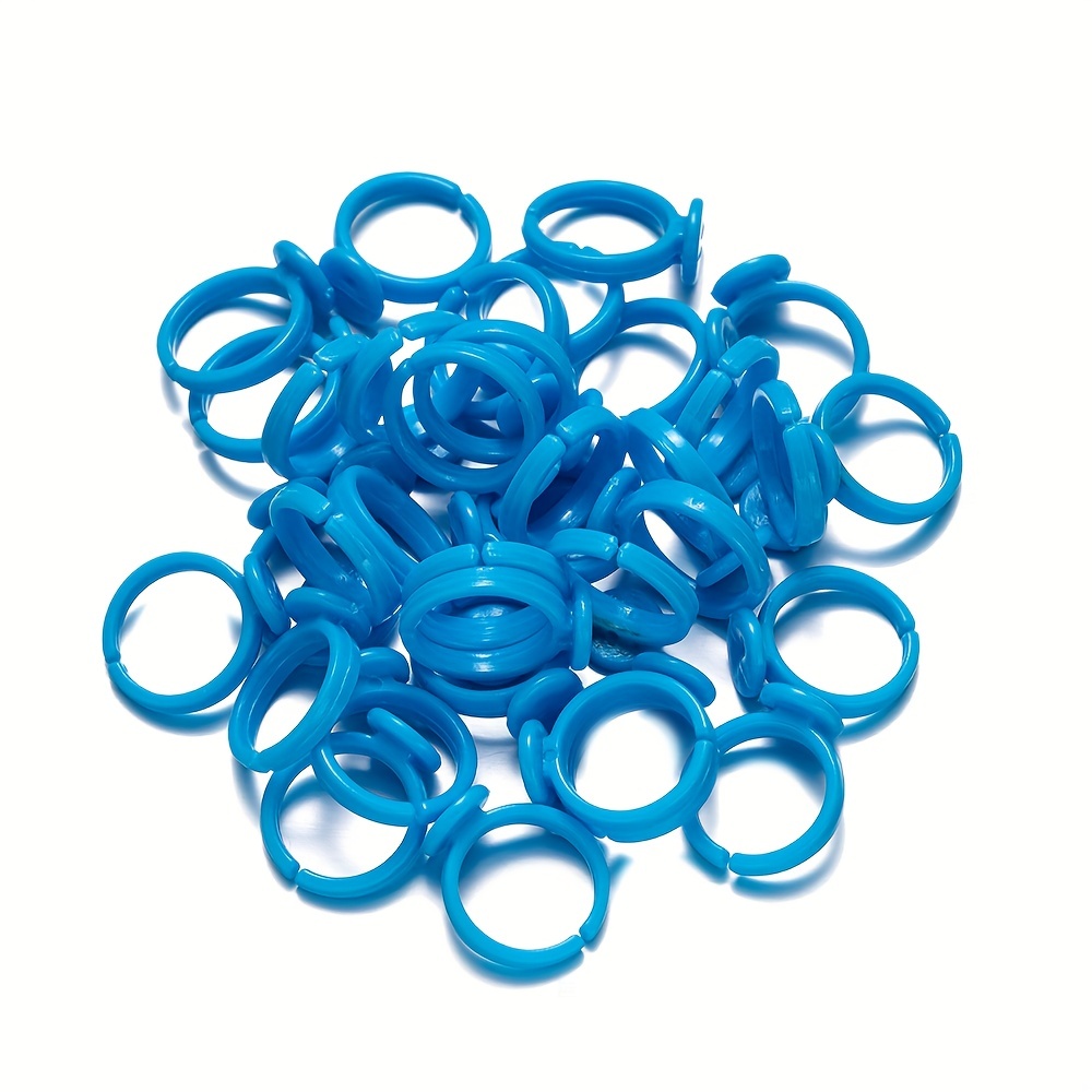 Plastic Rings Cabochon Base Blank For Diy Jewelry Making - Temu