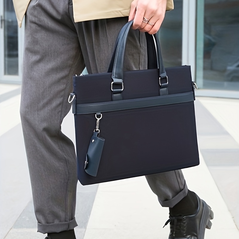 Male Handbags Pu Leather Men Tote Briefcase Business Shoulder Bag for Men  2023 Brand Laptop Bags Man Organizer for Documents 