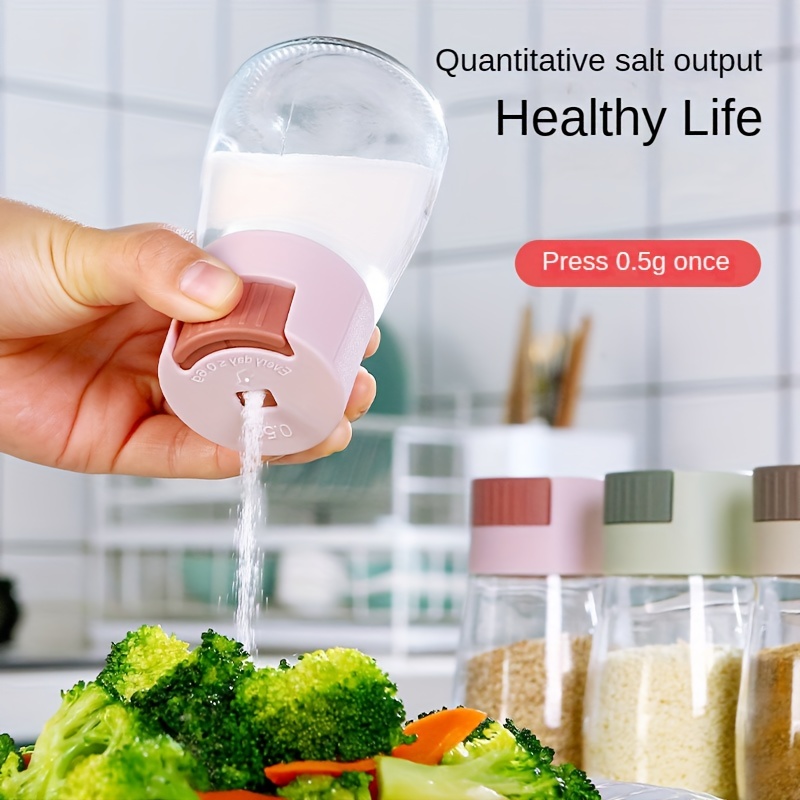 Press type Quantitative Salt Bottle Measuring Seasoning - Temu