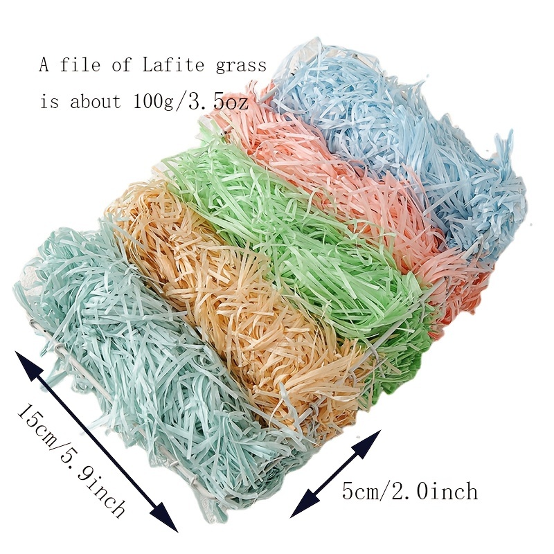 A Bag Of Lafite Pleated Shredded Paper Wholesale Gift Box - Temu