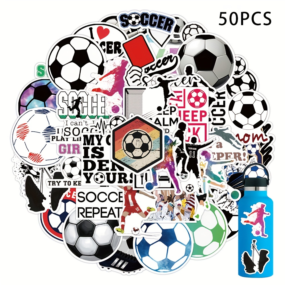 Pack 50 Pegatinas Personalizadas Fútbol