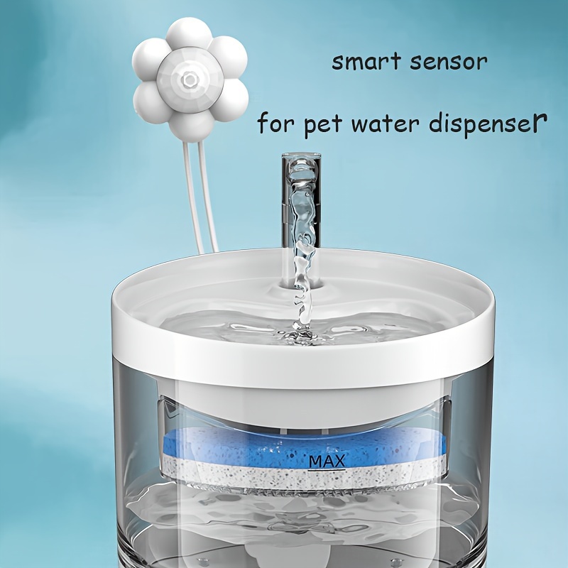 Fuente de Agua Gatos Nivea. 2.5 L + Sensor de Movimiento. - Tienda Púrpura  - Pet Shop