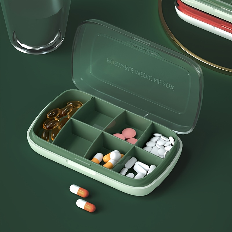 Boîte à pilules de voyage Portable en forme de Mini Capsule, porte