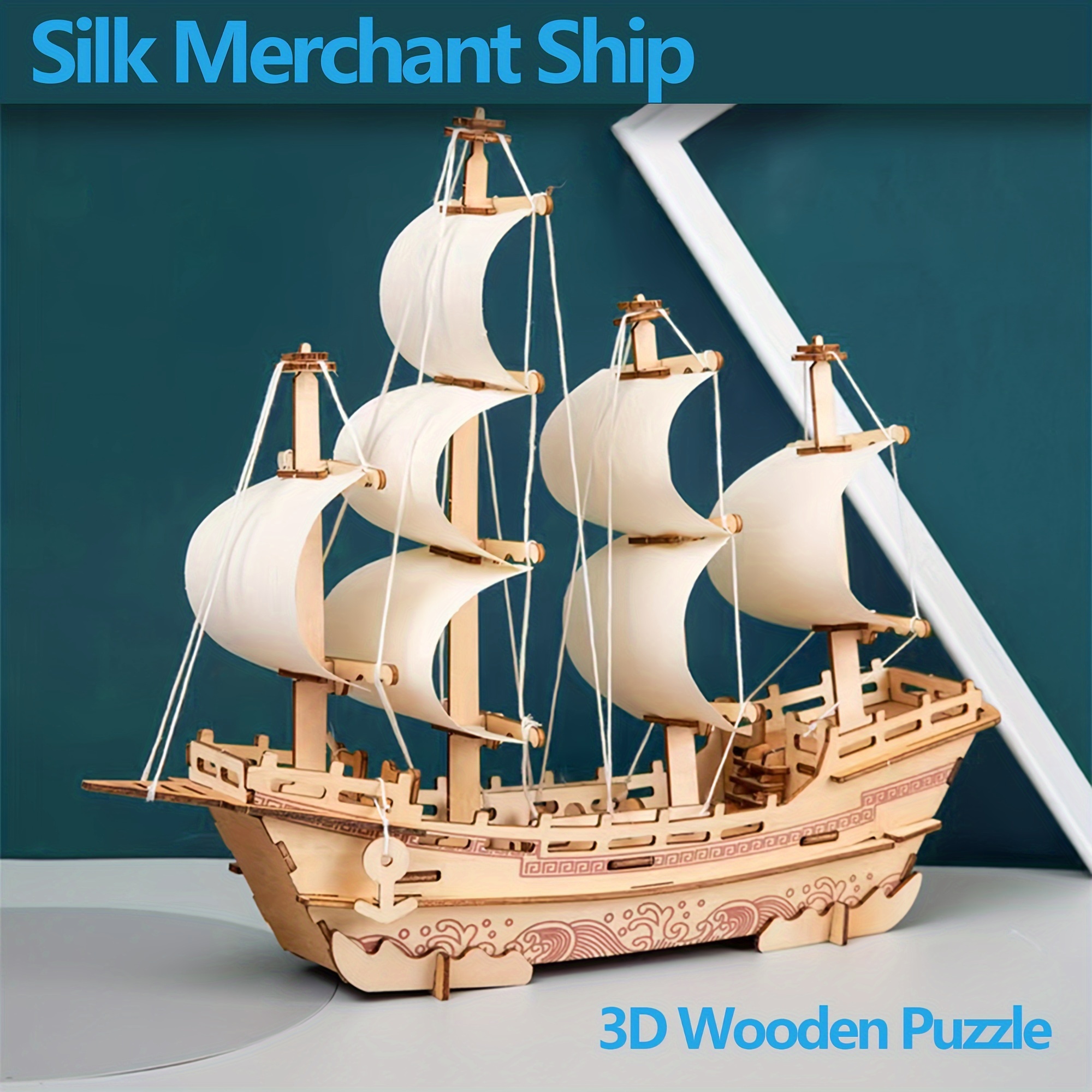 Puzzle 3D - Bateau Pirate – Puzzl Wood