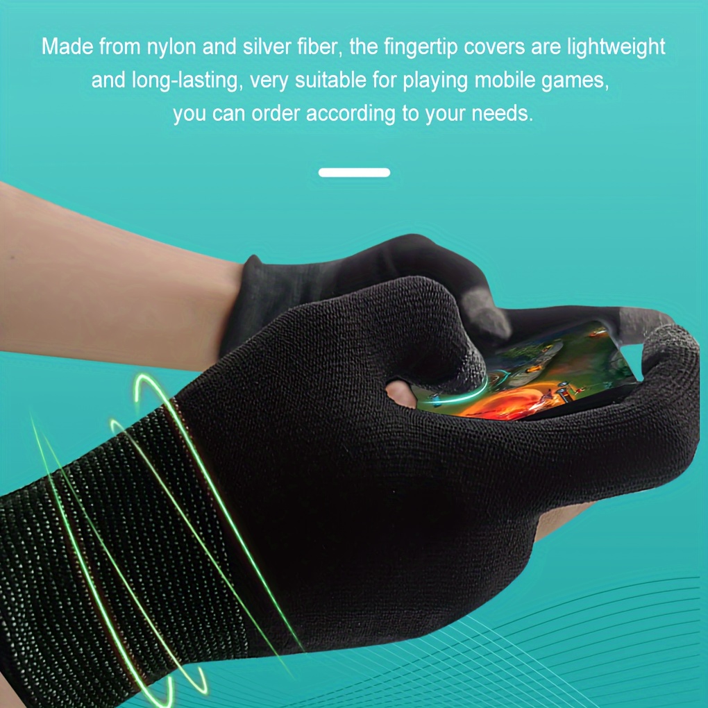 Gaming Gloves For Sweaty Hands Breathable Touchscreen Game - Temu