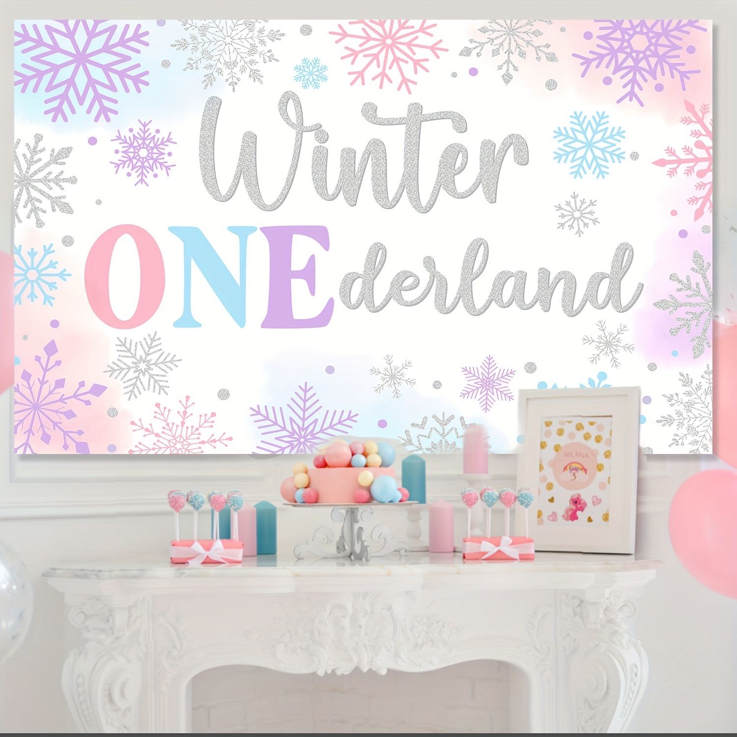 Winter Onederland Party Supplies Winter Onederland Party - Temu