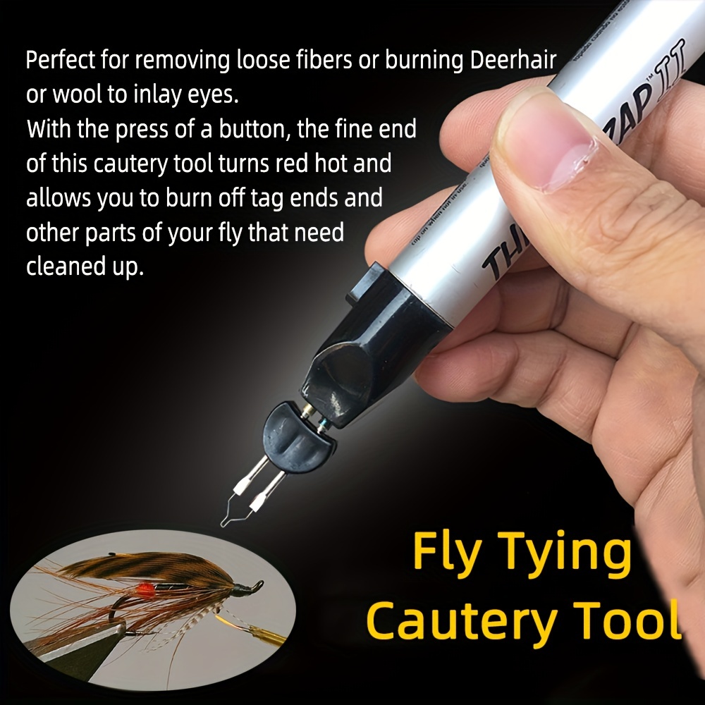ICERIO Fly Tying Vise 360° Rotation Flies Tying Tool Jigging Fishing Hook  Lure Maker Tools