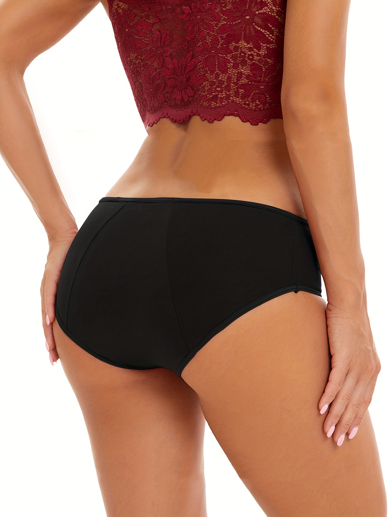 Simple Period Panties Comfort high Waist Physiological - Temu