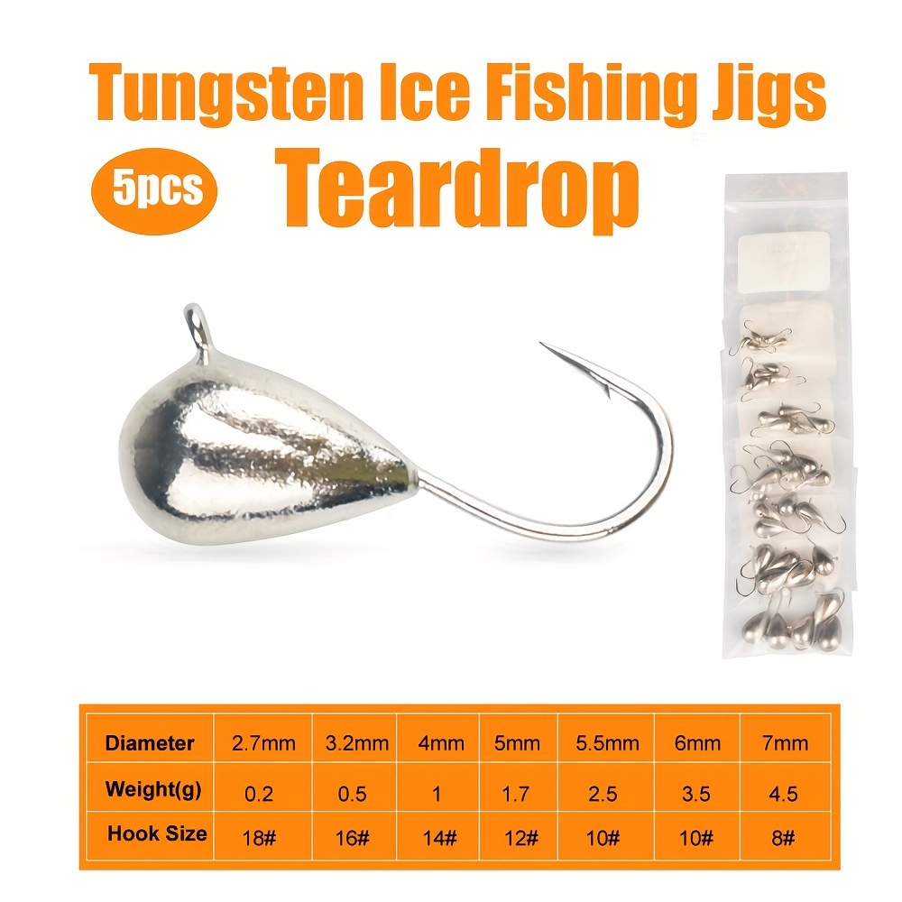 Tungsten Ice Fishing Jigs
