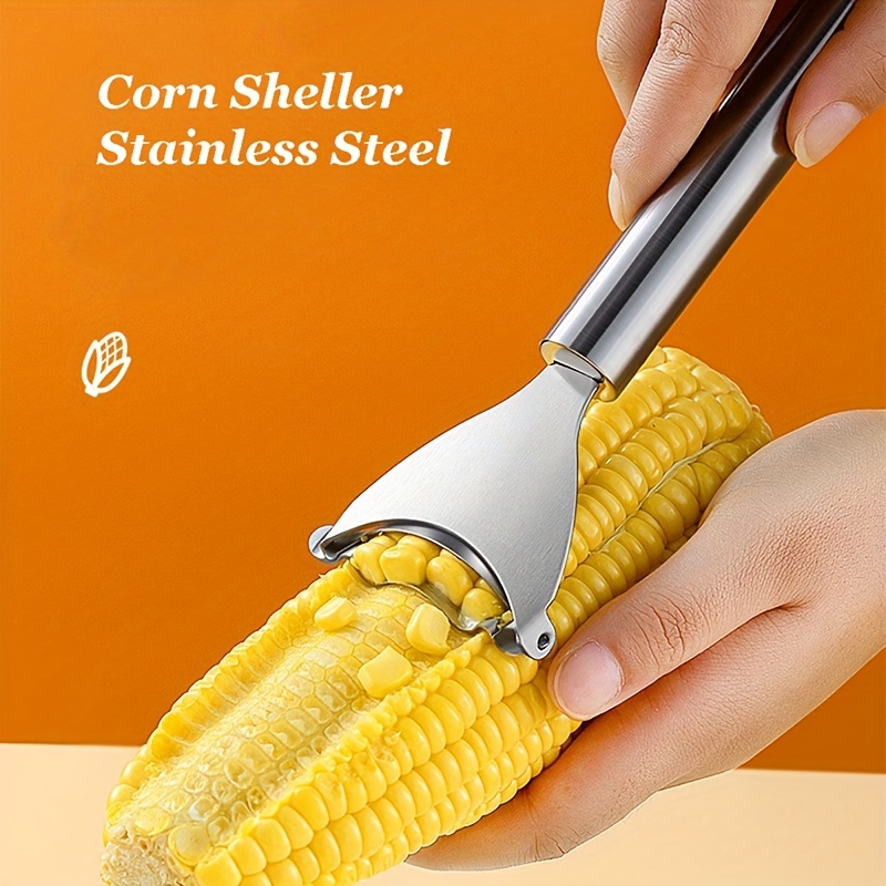 1pc Stainless Steel Corn Processing Tool - Corn Planer, Corn Knife